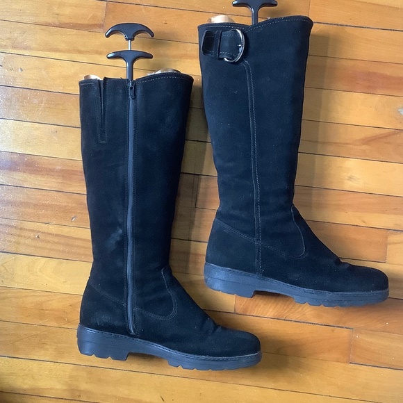 La Canadienne Shearling-Lined Boots Sz 8.5 - Picture 2 of 6